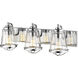 Mariner 3 Light 24 inch Chrome Vanity Wall Light