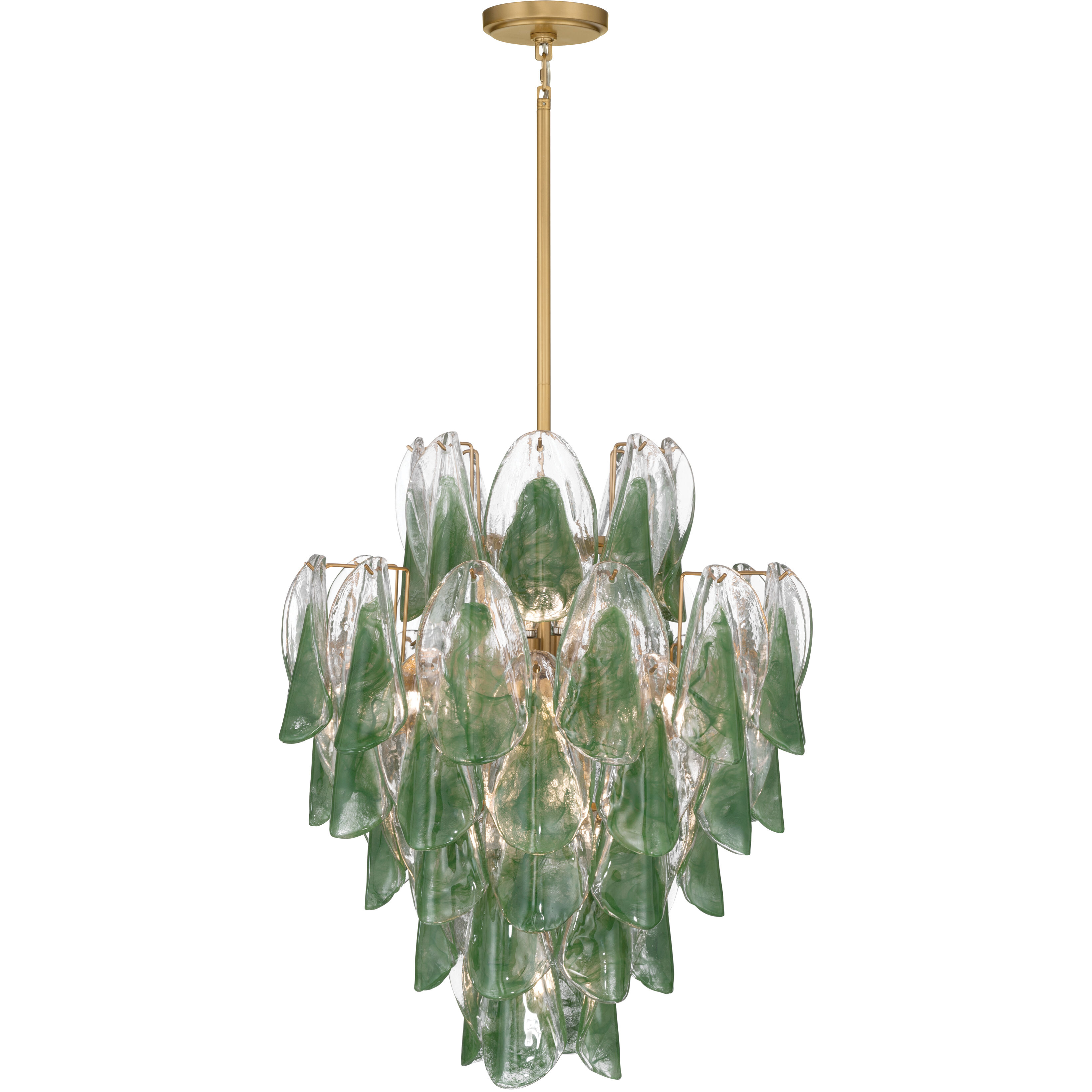 Verla Crest 13 Light 22.5 inch Legacy Brass Pendant Ceiling Light