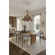 Seraphine 11 Light 40 inch Weathered Gold Chandelier Ceiling Light