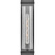 Sawyer LED 6 inch Aged Zinc with Distressed Black Vanity Light Wall Light