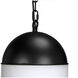 Big Boy 3 Light 10 inch Matte Black Pendant Ceiling Light