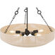 Tresselle 5 Light 28 inch Matte Black Pendant Ceiling Light