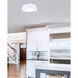 Adira LED 13.75 inch White Flush Mount Ceiling Light