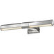 Facet 7.5 inch 24 watt Polished Nickel Adjustable Accent Light Wall Light