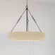 Tresselle 5 Light 28 inch Matte Black Pendant Ceiling Light