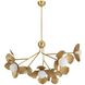Generosa 7 Light 57 inch Antique Brass Chandelier Ceiling Light