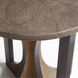 Savannah 20 inch Bronze And Dark Elm Side Table