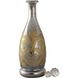 Kemal Antique Silver with Gold Bottle, Set of 3
