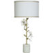 Cameron 34 inch 100.00 watt Clear and Marble and Gold Table Lamp Portable Light
