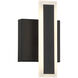 Edge LED 4.5 inch Coal Wall Sconce Wall Light
