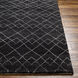 Zara 120 X 96 inch Black Rug in 8 x 10, Rectangle