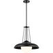 Schooner Ridge 1 Light 18.13 inch Coal Pendant Ceiling Light