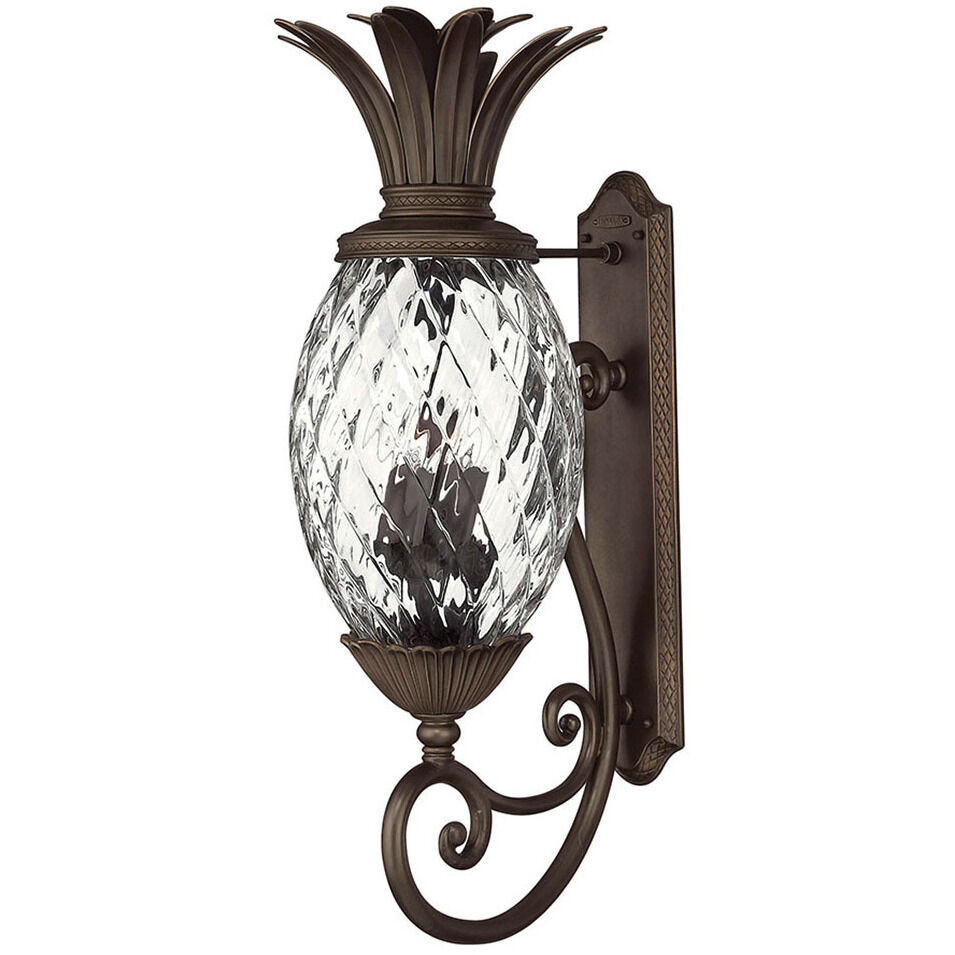 Plantation Outdoor Wall Mount Lantern, Large