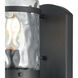 Torch 1 Light 17 inch Charcoal Black Outdoor Sconce