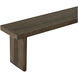 Monterey Brown Bench