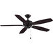 Aire Deluxe 52 inch Dark Bronze with Cherry/Dark Walnut Blades Fan-Uni