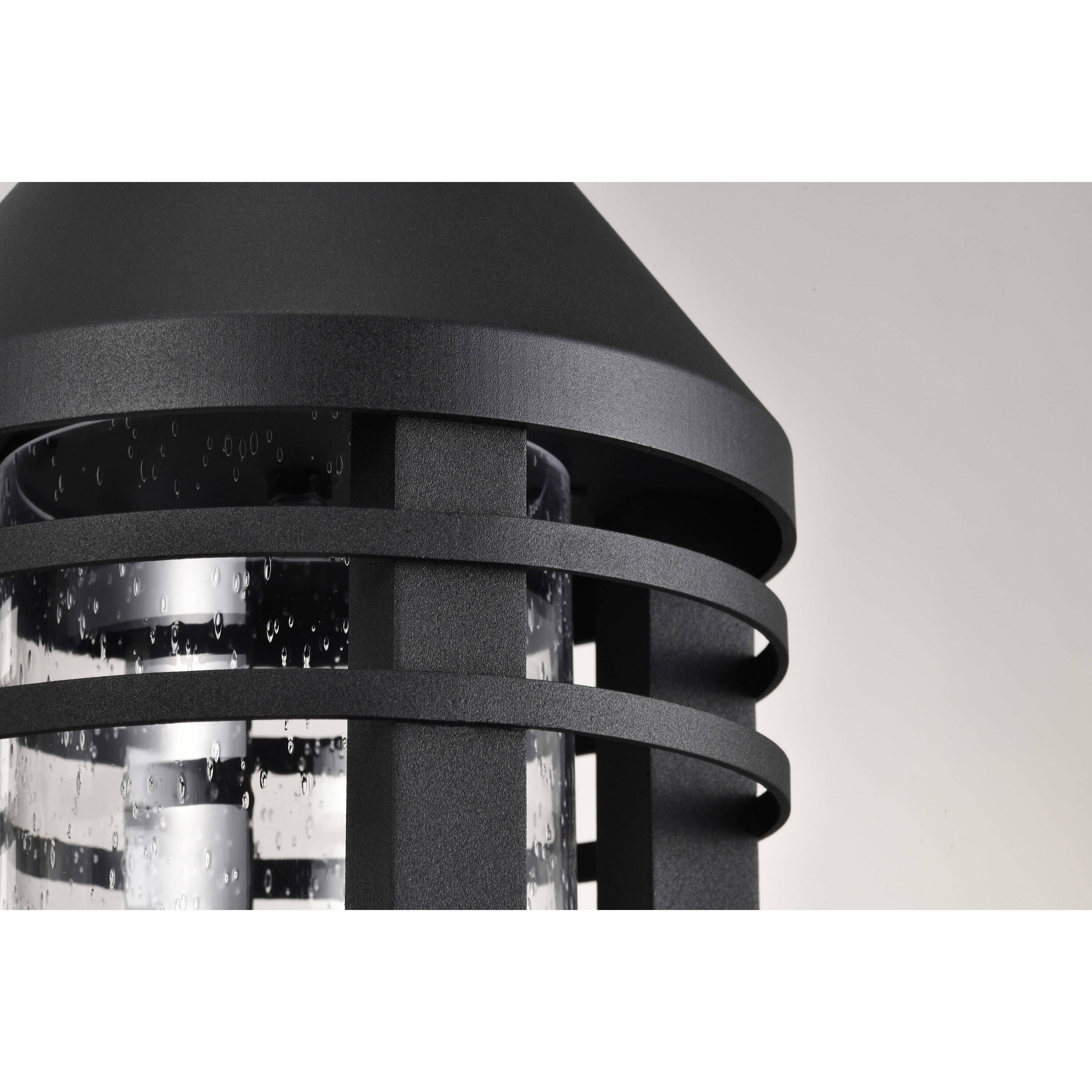 Wilton 1 Light 22.63 inch Matte Black Outdoor Post Light