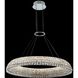 Nuvole LED 36 inch Chrome Pendant Ceiling Light