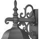 Covington 1 Light 16 inch Black Outdoor Wall Sconce