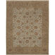 Dinar 36 X 24 inch Medium Gray / Olive / Dark Brown / Light Olive / Sage Handmade Rug