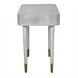 Celine 33 X 20 inch White Wash Desk/Side Table