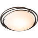 Nova LED 17.6 inch Oil Rubbed Bronze Flush Mount Ceiling Light
