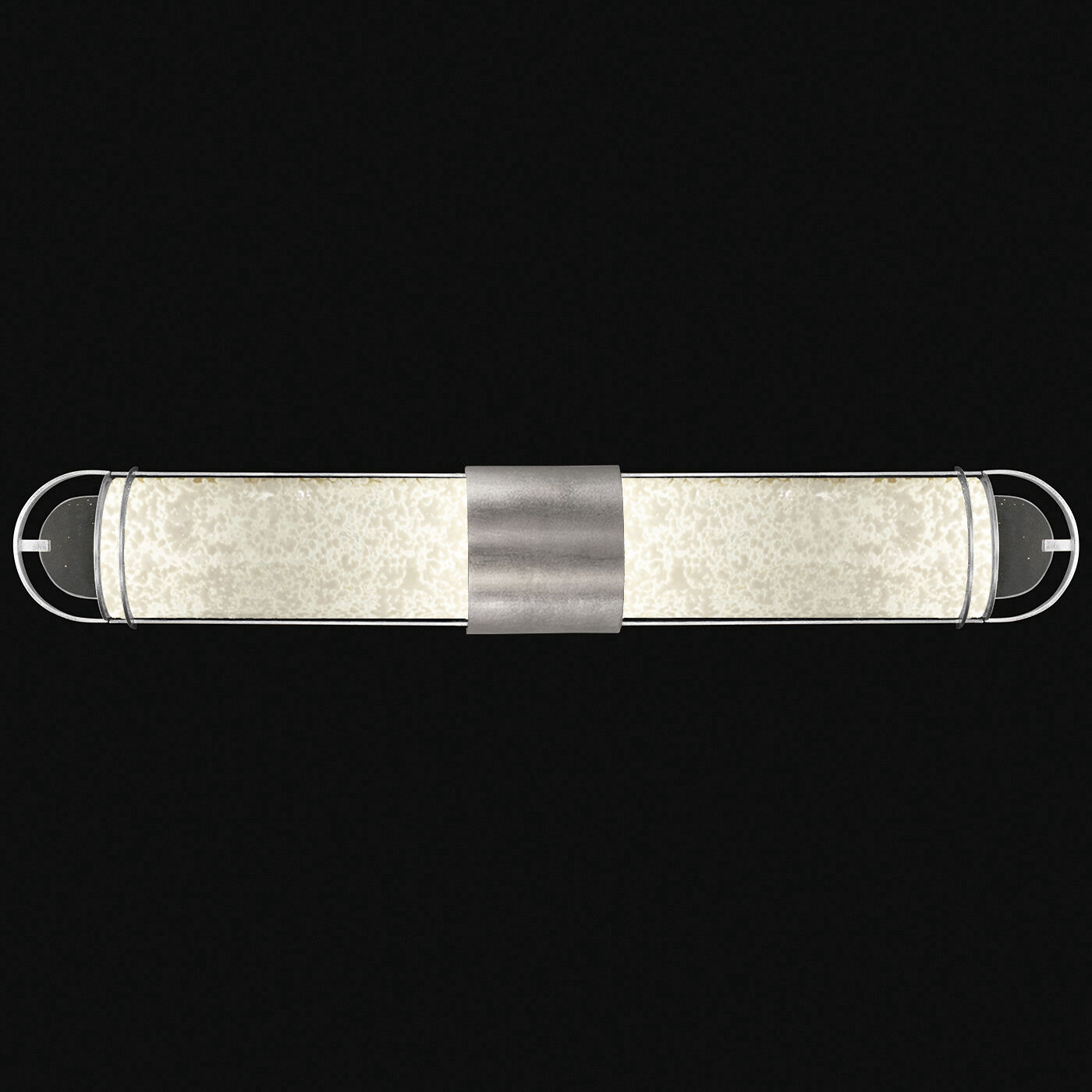 Bond 2 Light 35.3 inch Silver Bath Bar Wall Light