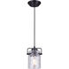 Madison 1 Light 6 inch Graphite Pendant Ceiling Light