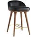 Walsh 29 inch Black Counter Stool