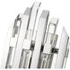 Bova 2 Light 11.5 inch Polished Nickel Wall Sconce Wall Light