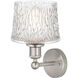 Edison Niagra 1 Light 7 inch Brushed Satin Nickel Sconce Wall Light