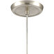 Miranda 1 Light 5 inch Satin Nickel Mini Pendant Ceiling Light