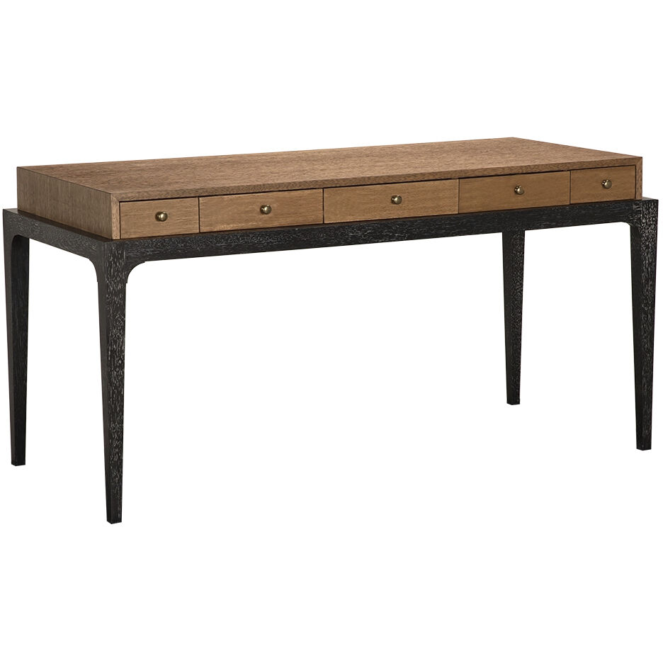 Memphis 64 X 28 inch Dark Walnut and Black Walnut Desk