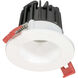 Miniature White Downlight, Trimmed Recessed
