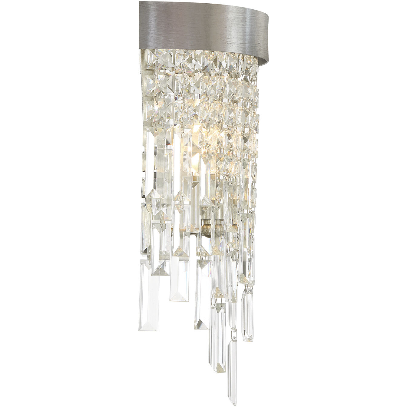 Winfield Bath Wall Light in Antique Silver