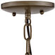 Cape Cod 1 Light 7 inch Burnished Bronze Outdoor Hanging