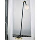 Whit 60 inch 60.00 watt Aged Brass/Black Floor Lamp Portable Light