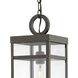 Open Air Porter 1 Light 7.5 inch Oil Rubbed Bronze Outdoor Hanging Lantern in Non-LED, Estate Series
