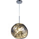 Galactic LED 12 inch Smoke Pendant Ceiling Light
