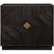 Faulkner Oak and Brushed Gold 3 Drawer Chest