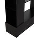 Triumph Matte Black Bookcase