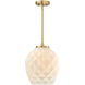 Dita 1 Light 12 inch Brushed Gold Pendant Ceiling Light
