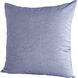 Ella 22 X 22 inch Blue Pillow Cover