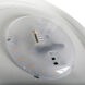 EnviroLite LED 10.75 inch White Puff Flush Mount Ceiling Light