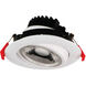 EnviroLite Integrated LED White Floating Gimbal in 4000K