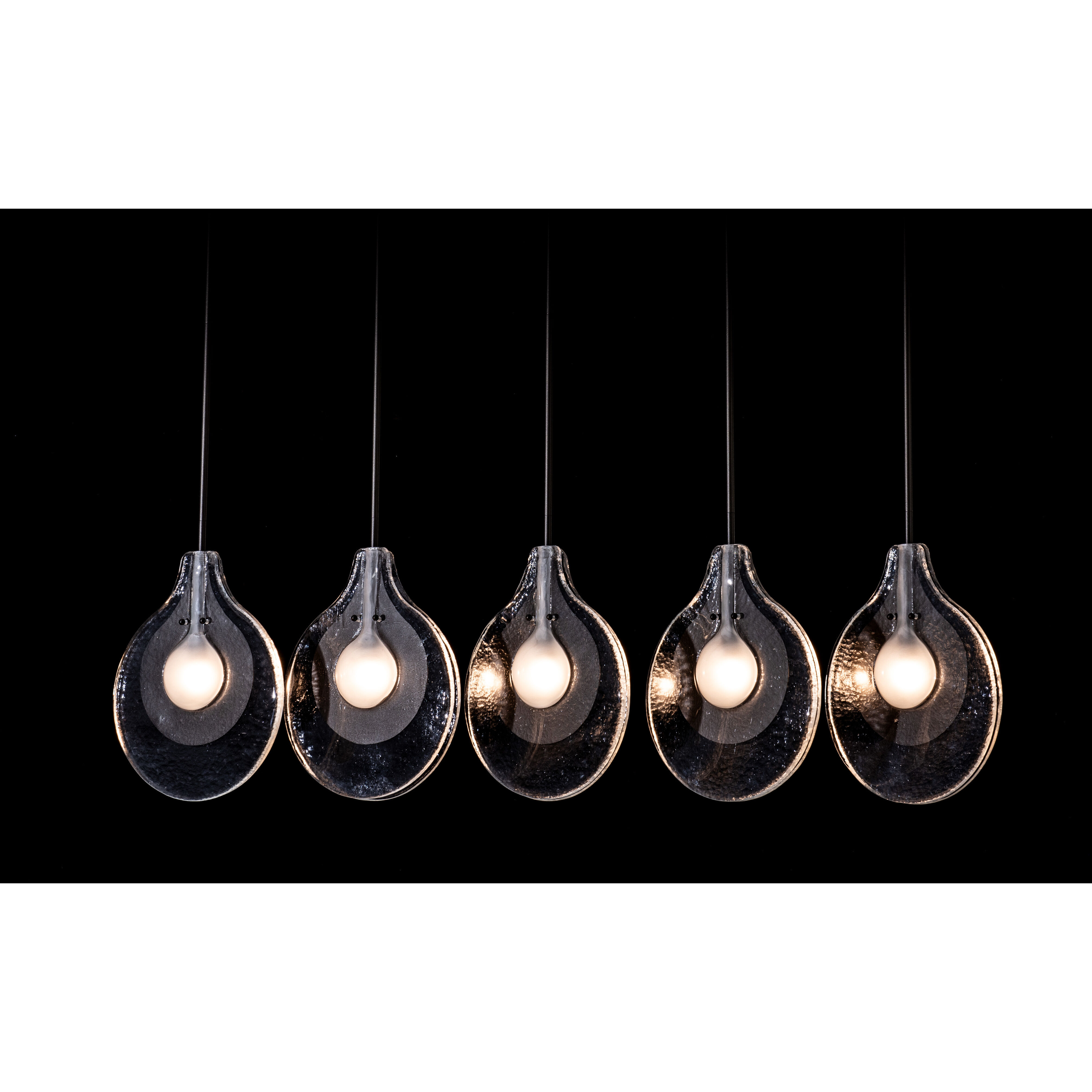 Art & Alchemy Veneto 5 Light 53.4 inch Oil Rubbed Bronze Linear Pendant Ceiling Light