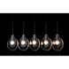 Art & Alchemy Veneto 5 Light 53.4 inch Oil Rubbed Bronze Linear Pendant Ceiling Light