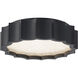 Signature Tarte LED 11.75 inch Black Flush Mount Ceiling Light