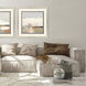 Soothing Serenity White and Beige and Black and Brown Framed Art