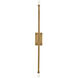 Hutu 2 Light 4.5 inch Antique Brass Wall Light